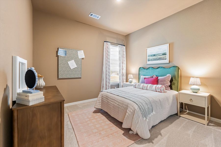 Furnished interior in a model home at Oak Grove Addition in Springtown (Image 34).