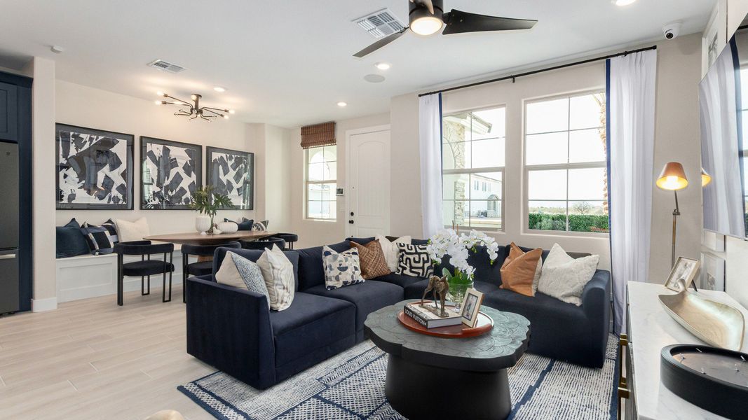 Furnished interior in a model home at Surprise City Center in Surprise (Image 26).