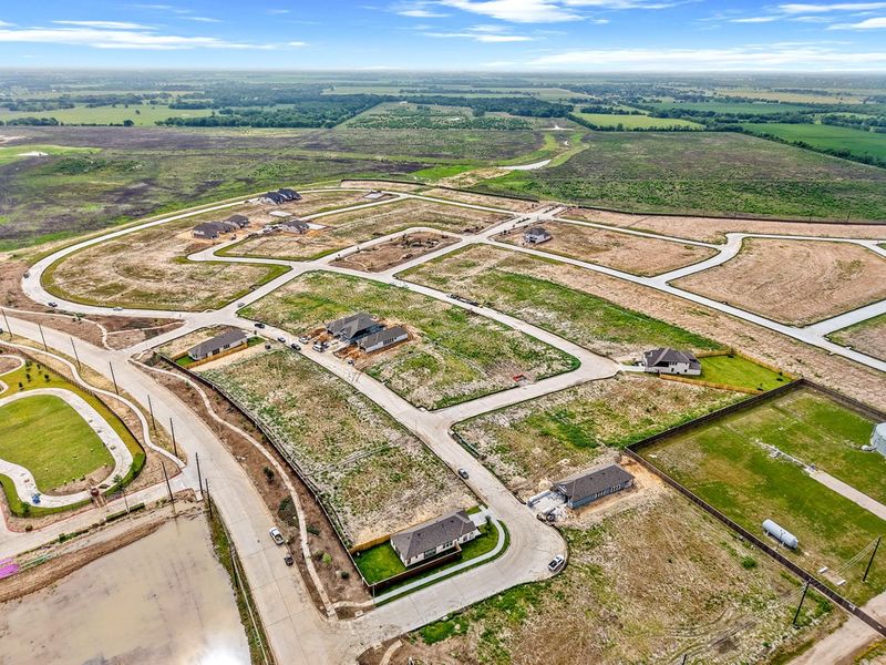 Site preparation and early development at Brookewater in Rosenberg, TX (Image 41).