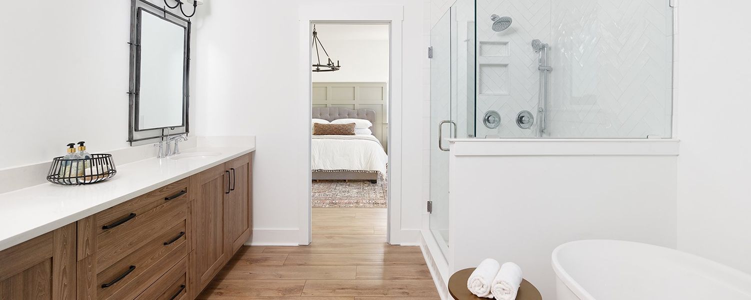 Furnished interior in a model home at Midtown at Nexton in Summerville (Image 20).