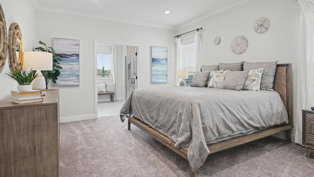 Furnished interior in a model home at Cape Coral in Cape Coral (Image 7).