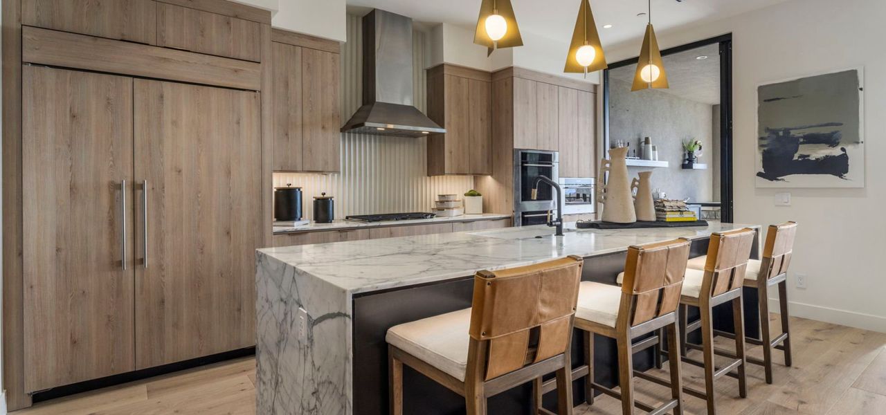 Furnished interior in a model home at The Retreat in Scottsdale (Image 8).