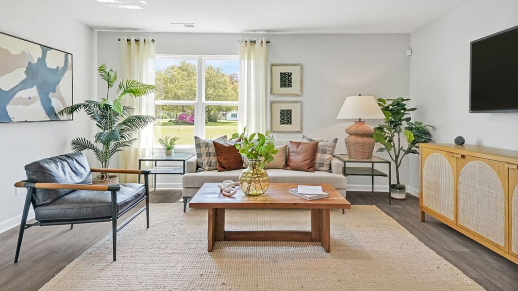 Furnished interior in a model home at Stella Bluffs in Stella (Image 22). Furnished interior in a model home at Stella Bluffs in Stella (Image 22).