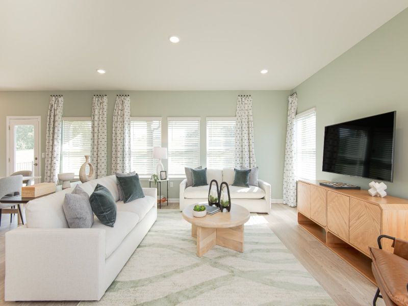 Welcome to the Dakota floorplan modeled at Preserve at Mountain Creek.