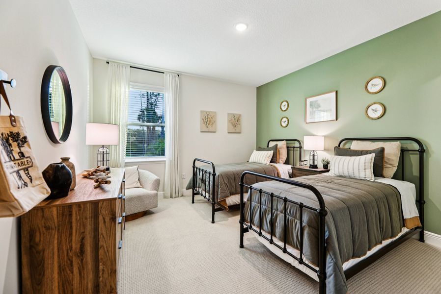 Furnished interior in a model home at Cape Coral Premier in Cape Coral (Image 9).