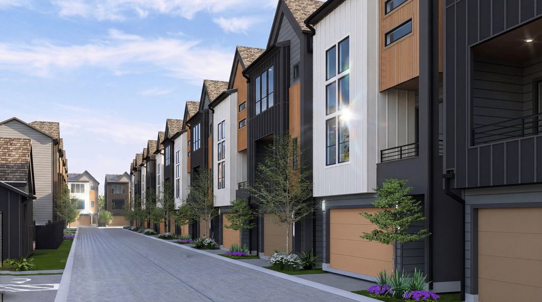 Front exterior of a home in the Shepherd Heights community, located in Houston, TX (Image 5). Front exterior of a home in the Shepherd Heights community, located in Houston, TX (Image 5).