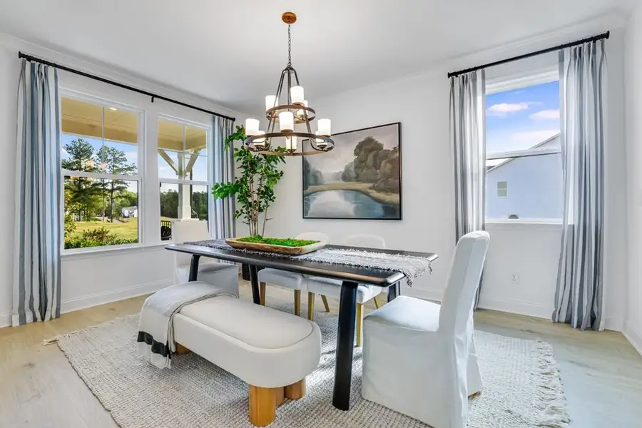 Furnished interior in a model home at Reserve at Hickory Walk in Kennesaw (Image 5).