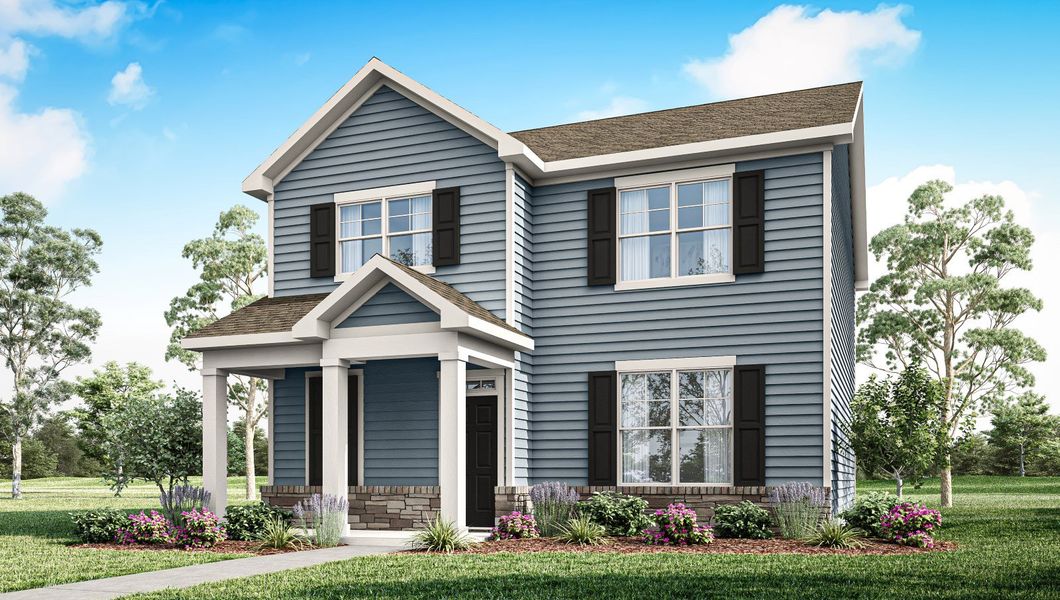 Front exterior of a home in the Percy Cove community, located in Antioch, TN (Image 15). Front exterior of a home in the Percy Cove community, located in Antioch, TN (Image 15).