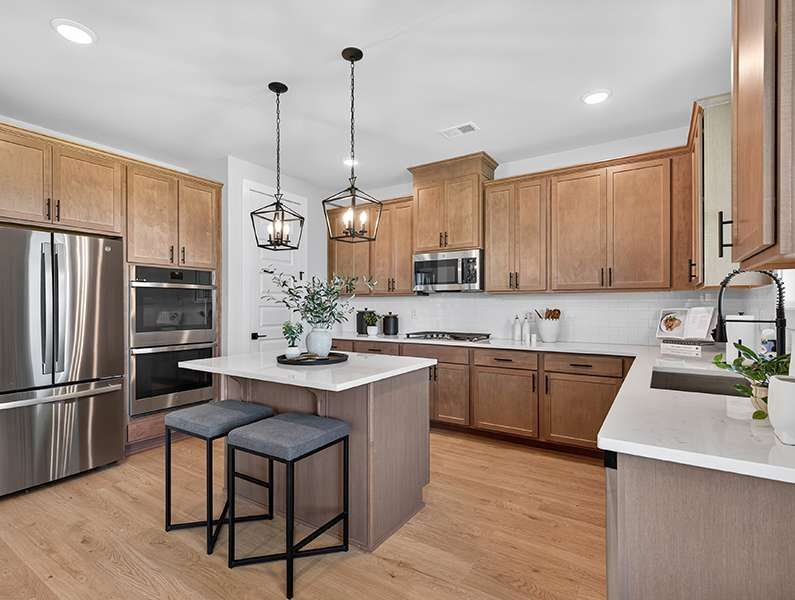 Furnished interior in a model home at Gardner Road in Stockbridge (Image 3). Furnished interior in a model home at Gardner Road in Stockbridge (Image 3).
