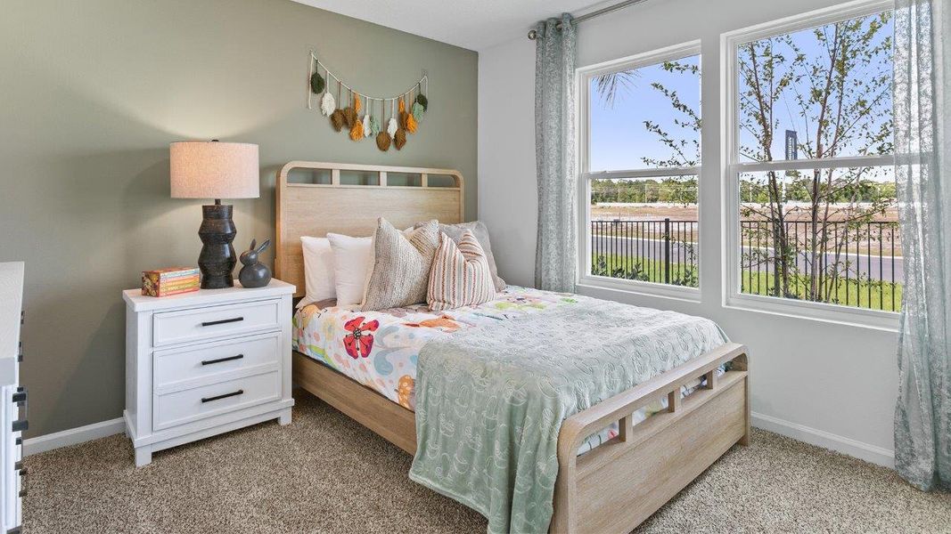 Furnished interior in a model home at Bridle Creek in Jacksonville (Image 24). Furnished interior in a model home at Bridle Creek in Jacksonville (Image 24).