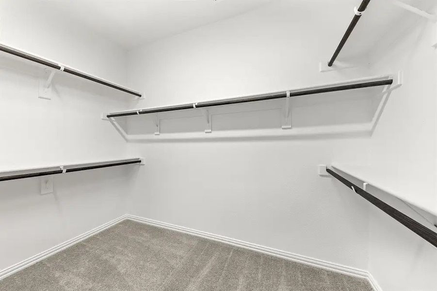 Furnished interior in a model home at Willow Springs 50's in Fort Worth (Image 19).