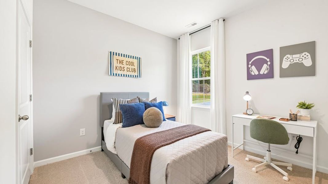 Furnished interior in a model home at The Villas at Laurel Oaks in Sanford (Image 28).