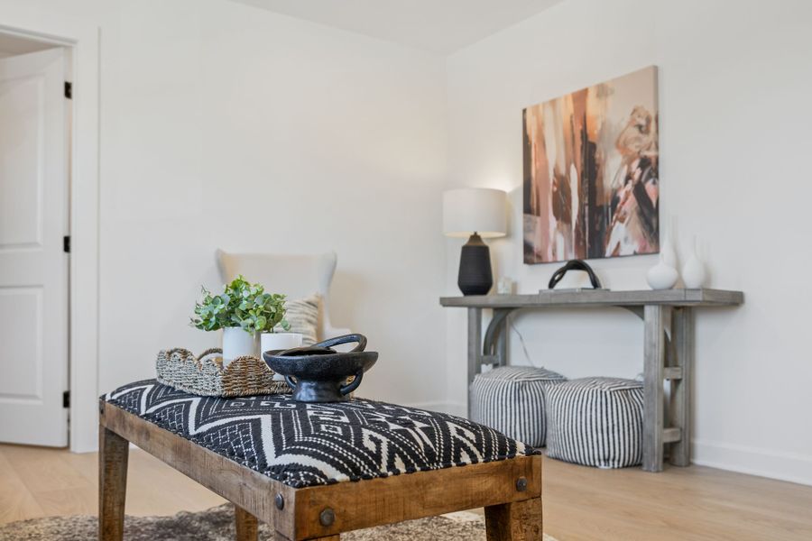 Furnished interior in a model home at Autumn Brook in Canton (Image 55). Furnished interior in a model home at Autumn Brook in Canton (Image 55).