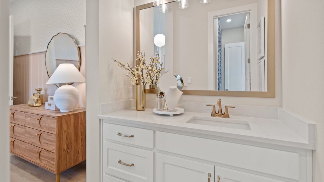 Furnished interior in a model home at Reserve at Berry Bay 60' in Wimauma (Image 19). Furnished interior in a model home at Reserve at Berry Bay 60' in Wimauma (Image 19).