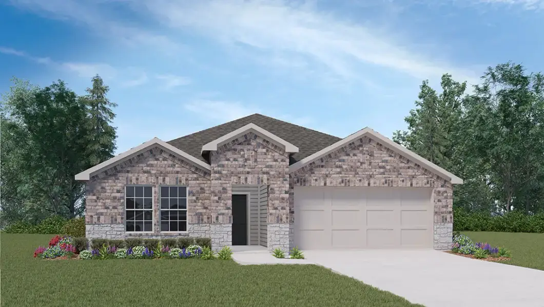 Front exterior of a home in the Woodland Park community, located in Beaumont, TX (Image 8).