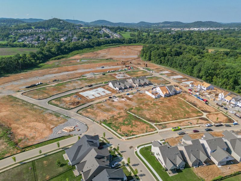 Site preparation and early development at Waters Edge in Franklin, TN (Image 17).