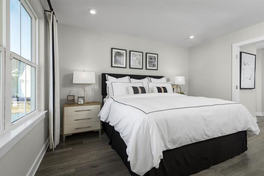 Furnished interior in a model home at Royal Oaks Cottages in Hardeeville (Image 7). Furnished interior in a model home at Royal Oaks Cottages in Hardeeville (Image 7).