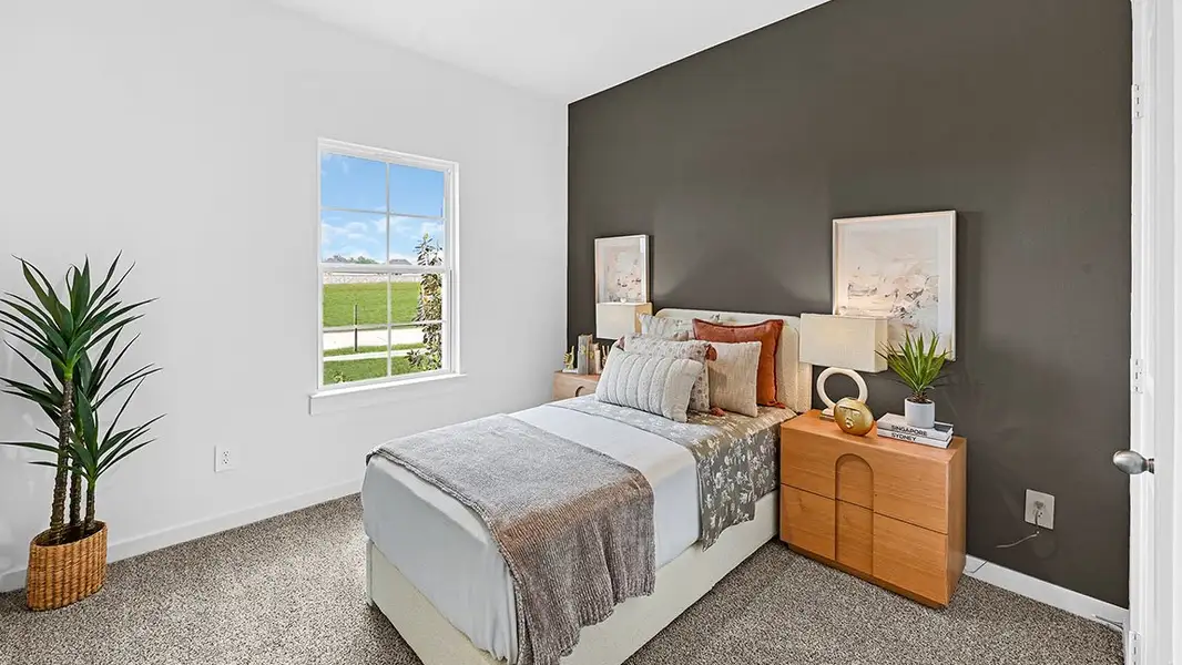 Furnished interior in a model home at Sorrento in Richmond (Image 37).