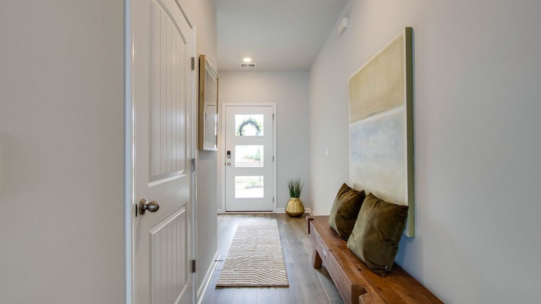 Furnished interior in a model home at River Landing in Murfreesboro (Image 15).