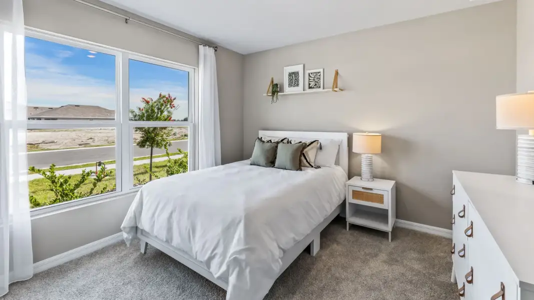 Furnished interior in a model home at Pinellas County Spot Lots in Pinellas Park (Image 17).