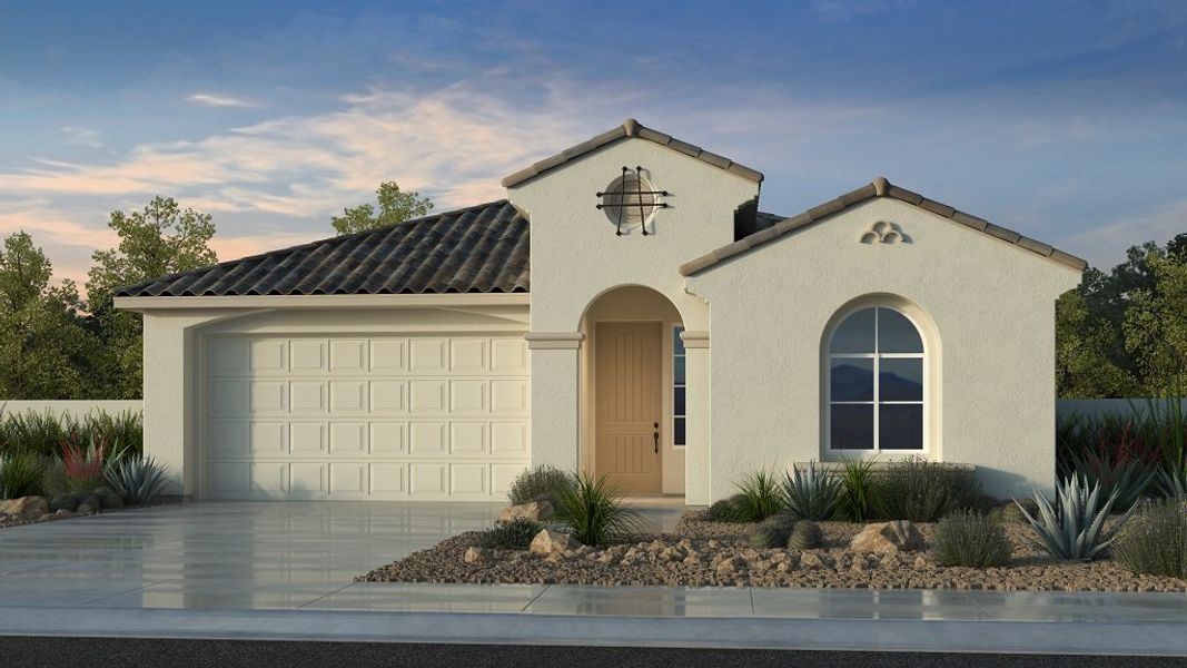 Front exterior of a home in the Parkside community, located in Phoenix, AZ (Image 3).