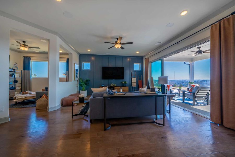 Furnished interior in a model home at Lanier Landing in Gainesville (Image 6). Furnished interior in a model home at Lanier Landing in Gainesville (Image 6).