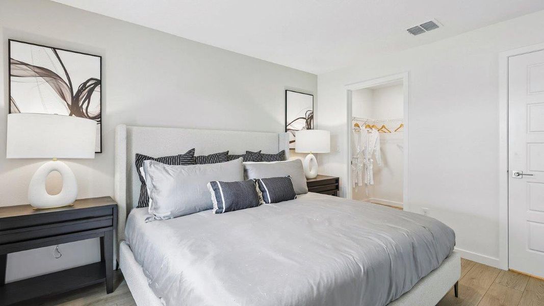 Furnished interior in a model home at Boulevard Oaks in Lady Lake (Image 31). Furnished interior in a model home at Boulevard Oaks in Lady Lake (Image 31).