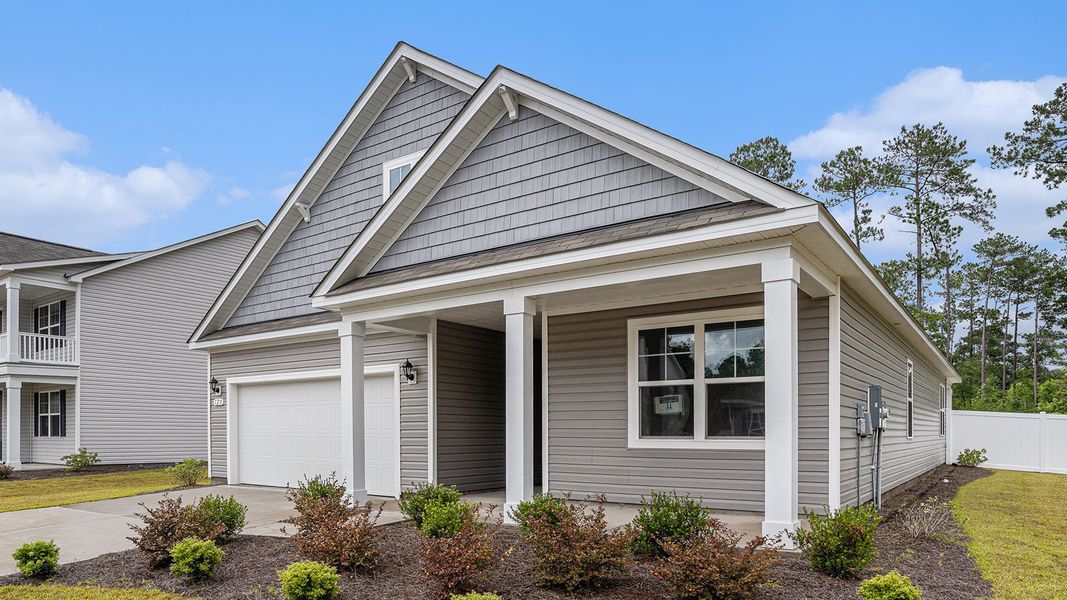 Front exterior of a home in the Spring View Landing community, located in Loris, SC (Image 11).