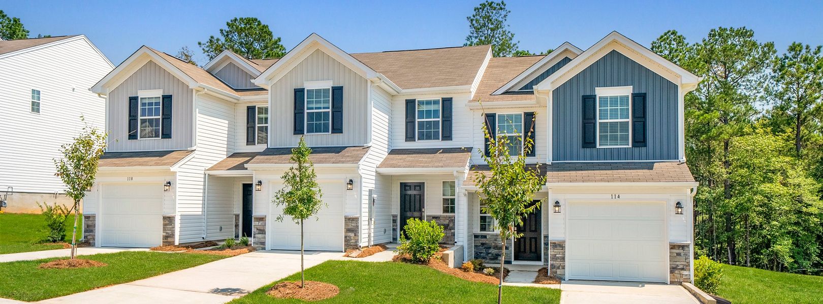 Timber TH Pointat Chestnut Streetscape 2of5