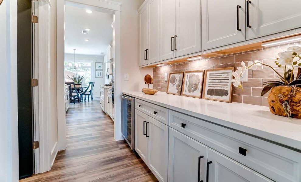 Furnished interior in a model home at Redland in Advance (Image 5).