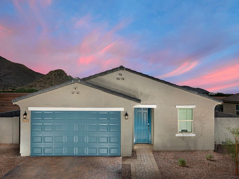 Mason front exterior at San Tan Groves