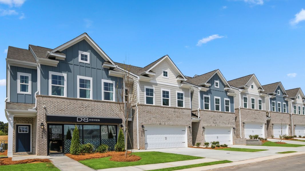 Front exterior of a home in the Langley Overlook community, located in Loganville, GA (Image 9). Front exterior of a home in the Langley Overlook community, located in Loganville, GA (Image 9).