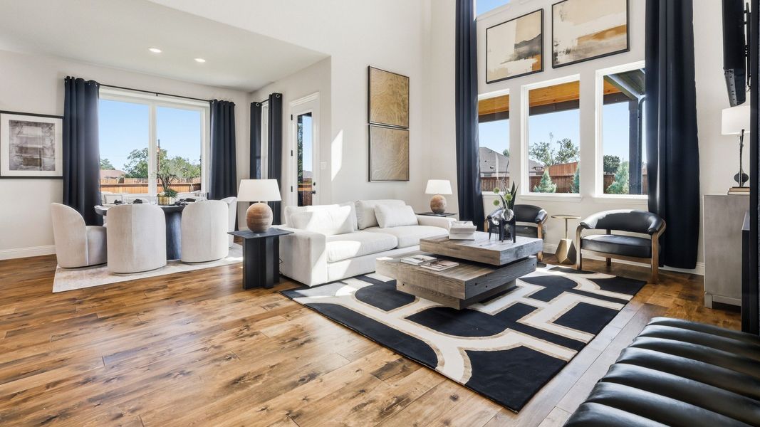 Furnished interior in a model home at Taylor Estates in Corinth (Image 14). Furnished interior in a model home at Taylor Estates in Corinth (Image 14).