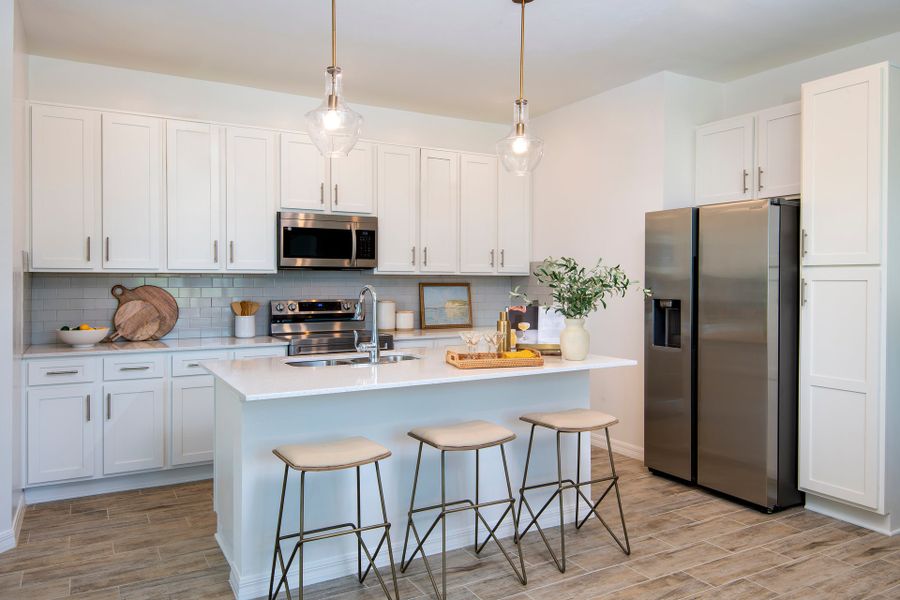 Furnished interior in a model home at Townwalk at Babcock Ranch in Punta Gorda (Image 10).