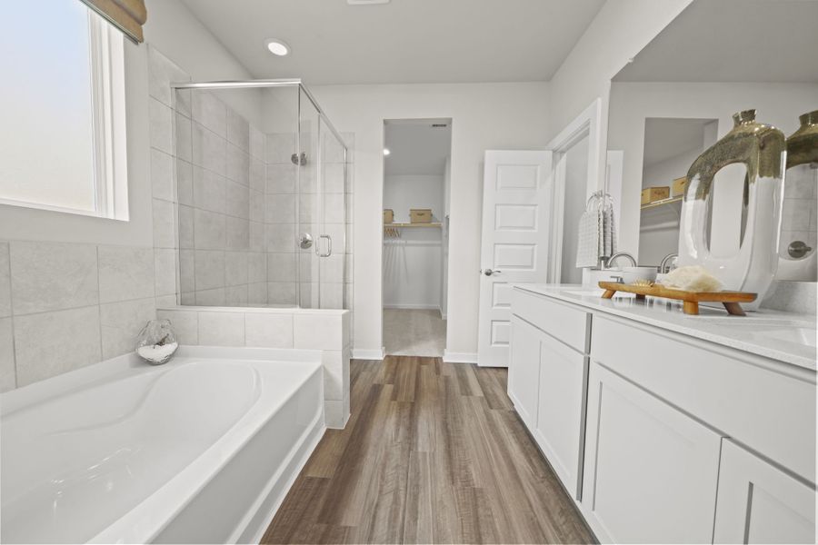 Furnished interior in a model home at Grand Magnolia in Magnolia (Image 15).