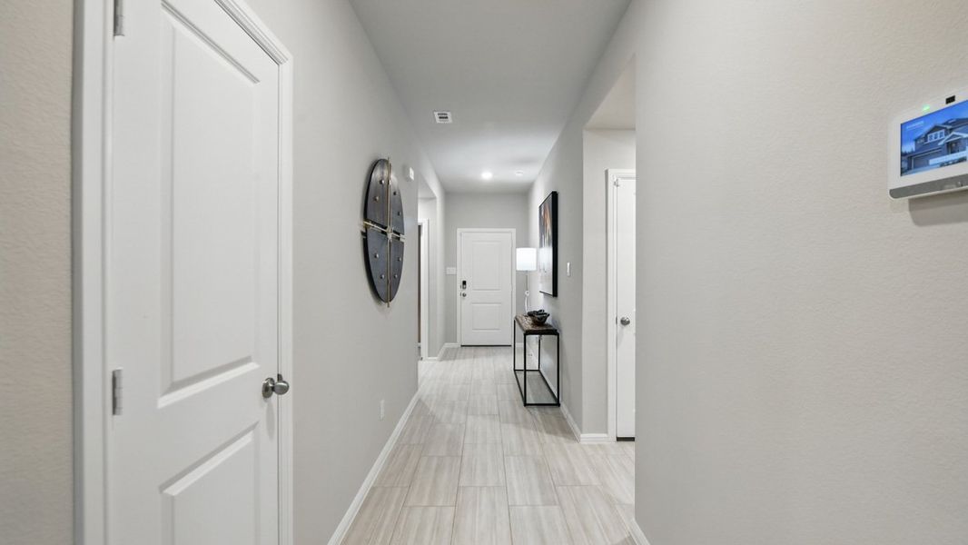 Furnished interior in a model home at Longhorn Estates in Fort Worth (Image 20).