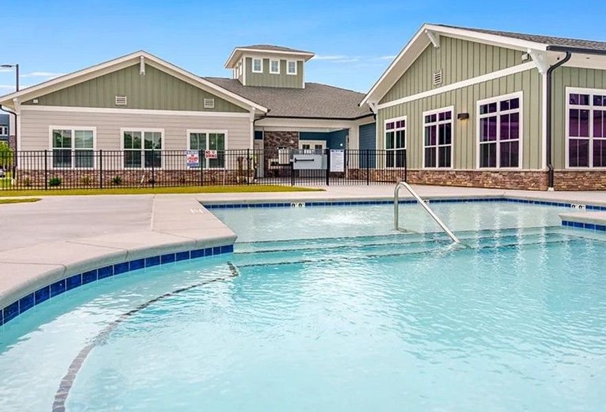 Desirable on-site amenities, including a refreshing pool and clubhouse Desirable on-site amenities, including a refreshing pool and clubhouse