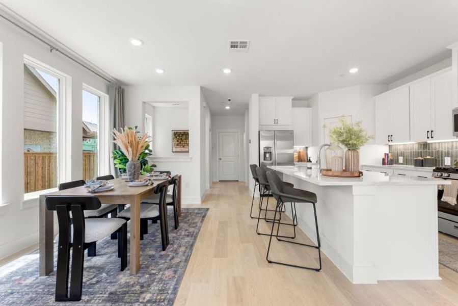 Furnished interior in a model home at Talia in Mesquite (Image 21).