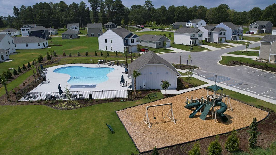 Front exterior of a home in the Grand Oaks community, located in Columbia, SC (Image 4).