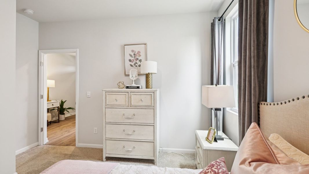 Furnished interior in a model home at Woodbridge Glen Single Family in Lebanon (Image 30). Furnished interior in a model home at Woodbridge Glen Single Family in Lebanon (Image 30).