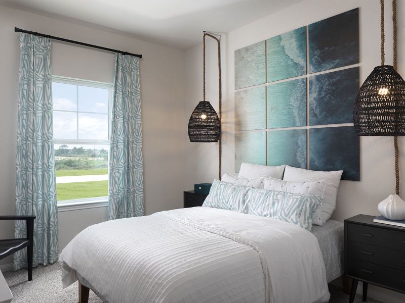 Furnished interior in a model home at Kemah Crossing - City Series in Kemah (Image 14). Furnished interior in a model home at Kemah Crossing - City Series in Kemah (Image 14).