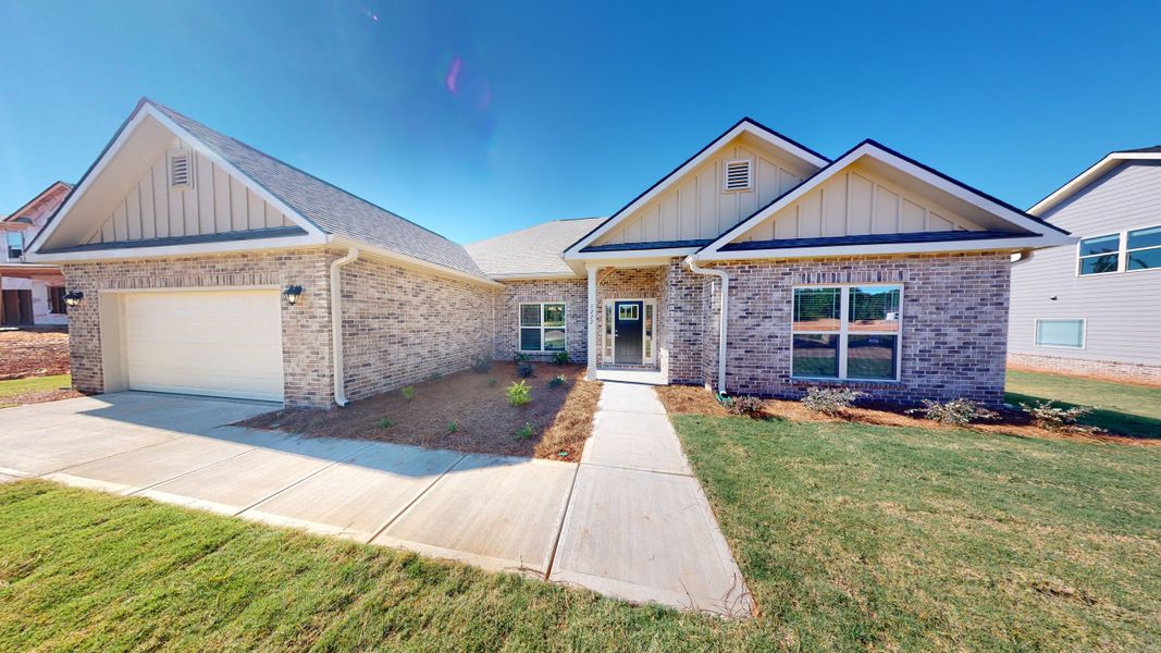 Front exterior of a home in the Barrington Place community, located in Macon, GA (Image 2).