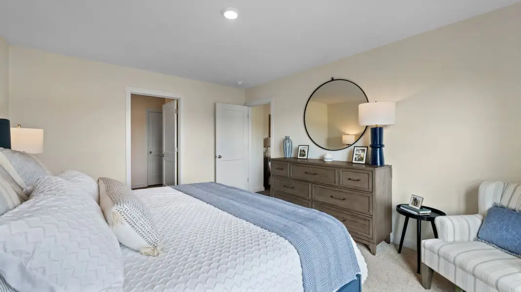 Furnished interior in a model home at Westland Ridge in Cleveland (Image 24).