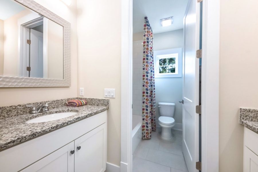 Furnished interior in a model home at Ocean Ridge in St. Augustine Beach (Image 31).