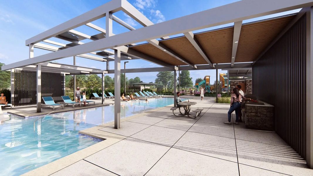 Image 5 of the Ten Mile Creek master-planned community in Celina, TX.