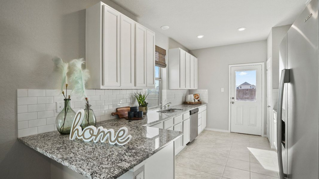 Melissa Ranch Model Home Kitchen