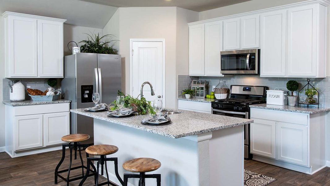 Furnished interior in a model home at London Towne in Corpus Christi (Image 4). Furnished interior in a model home at London Towne in Corpus Christi (Image 4).