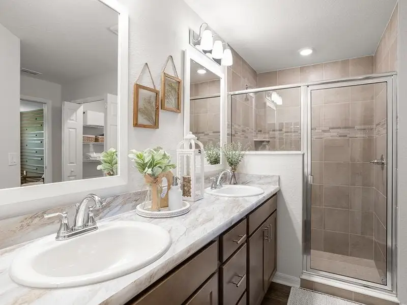 And, a private en-suite bath - Serendipity home plan