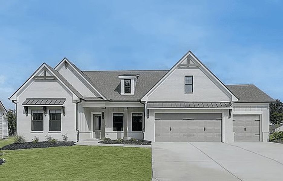 Front exterior of a home in the Fowler Farms community, located in Auburn, GA (Image 16).