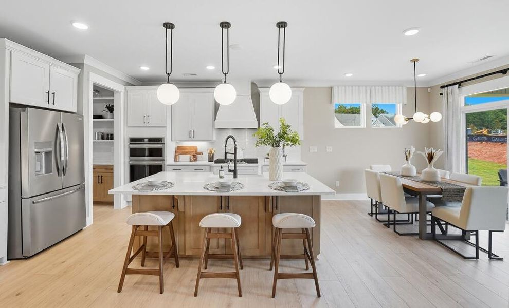 Furnished interior in a model home at Arbordale in Blythewood (Image 5).
